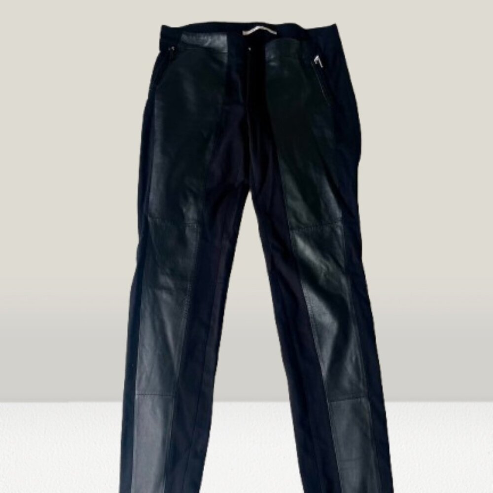 Black Straight Leg Women's Pants